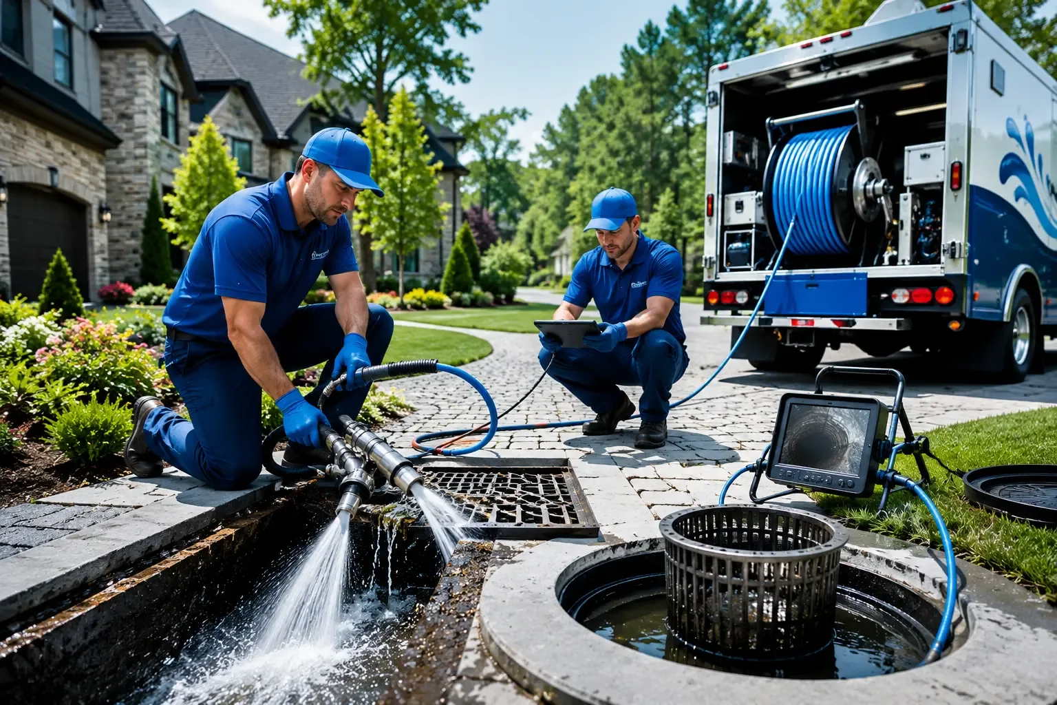 Local outdoor drain cleaning professionals in Vida, MT